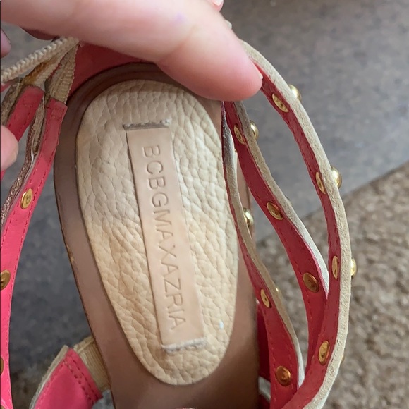 BCBG leather studded heels - Picture 5 of 5